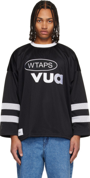 WTAPS - Black Netminder LS T-shirt
