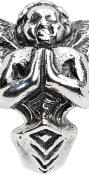 Yohji Yamamoto - Silver Angel Dagger Single Earring