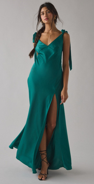 green emerald velvet dress 12 Season Color Analysis | Indigo Tones